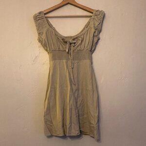 Vintage Havana Tan Mini Dress Size Small